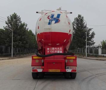 Zhongji Huashuo brand automobiles XHS9400GFL Low density powder material transportation semi-trailer