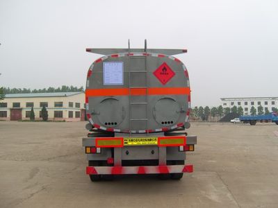 Qilu Zhongya  DEZ9401GRYB Flammable liquid tank transport semi-trailer