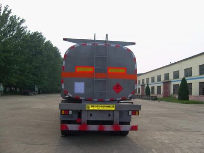 Qilu Zhongya  DEZ9401GRYB Flammable liquid tank transport semi-trailer