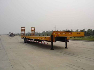 Jiuxin brand automobiles JXP9240TDP Low flatbed transport semi-trailer