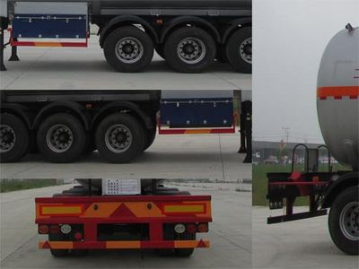 Chusheng  CSC9401GYQT Semi trailer for liquefied gas transportation