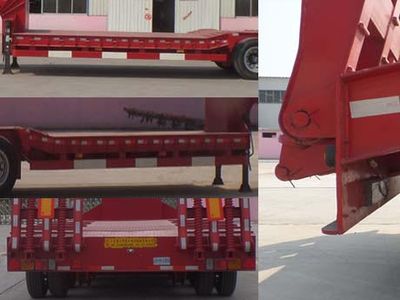 Liangsheng  SHS9400TDP Low flatbed semi-trailer