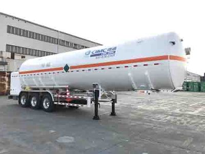 CIMCNTV9400GDYC1Low temperature liquid transport semi-trailer