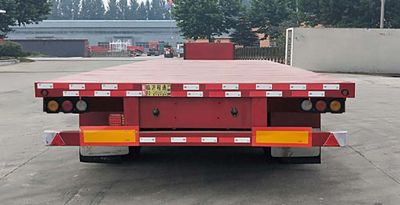 Yijun brand automobile YJP9400TDP Low flatbed semi-trailer