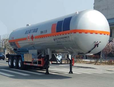 Cheng Liwei  CLW9403GYQD Semi trailer for liquefied gas transportation