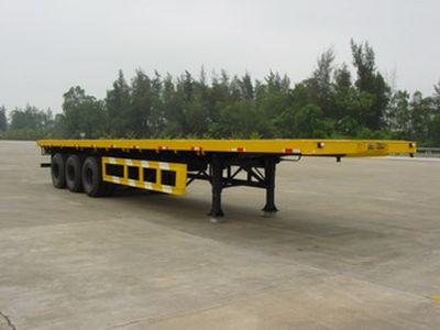 Guitong brand automobile NG9370TJZP Container transport semi-trailer