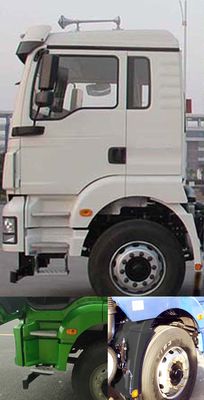 Shaanxi Automobile SX5310ZLJHB386 garbage dump truck 