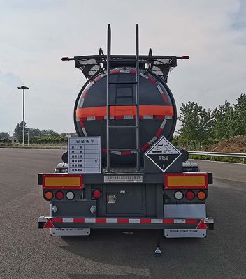 Zhongcheng Tongda brand automobiles CLE9408GFWYS2 Tank transport semi-trailer for corrosive substances