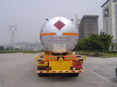 Jiuyuan  KP9409GYQ Semi trailer for liquefied gas transportation