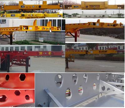 Tongshunda  QNM9400TWY Transport semi-trailer of dangerous goods tank frame