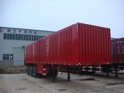 Juwang  ZJW9408XXY Box transport semi-trailer