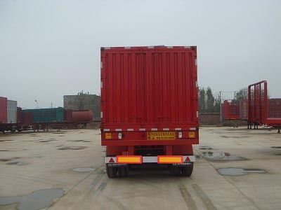 Juwang  ZJW9408XXY Box transport semi-trailer