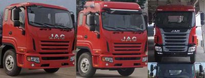 Jianghuai brand automobiles HFC5161CCYP3K2A47F Grate type transport vehicle