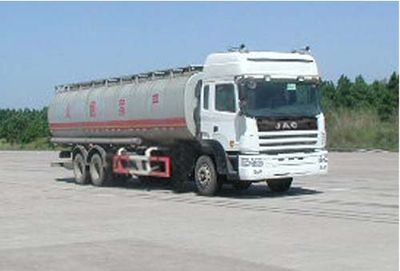 Jianghuai brand automobiles HFC5254GHYKR1 Chemical liquid transport vehicle