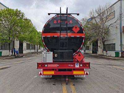 Changhua  HCH9407GRY35 Flammable liquid tank transport semi-trailer