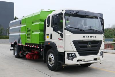 Huatong brand automobiles HCQ5180TWQZZ6 Road pollution removal vehicle