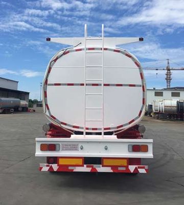 Huachang brand automobiles QDJ9400GRH Lubricating oil tank transport semi-trailer