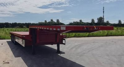 Daiqiang  GJW9400TDP Low flatbed semi-trailer