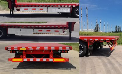 Daiqiang  GJW9400TDP Low flatbed semi-trailer