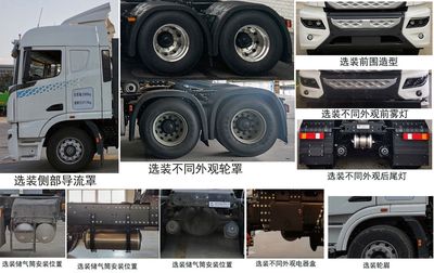 Yutong  ZKH4250P4BEV Battery swappable pure electric semi-trailer tractor