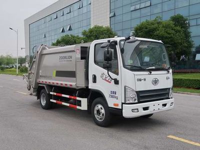 Zhonglian Automobile ZBH5070ZYSCAY6 Compressed garbage truck