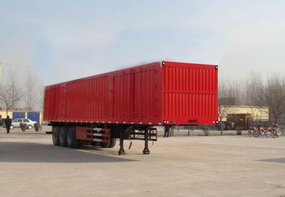 Chengshida Automobile SCD9402XXY Box transport semi-trailer