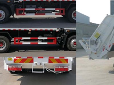 Shunde  SDS5165ZYSE Compressed garbage truck