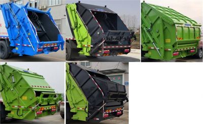 Zhongyunwei brand automobiles ZYW5180ZYS6EQ Compressed garbage truck