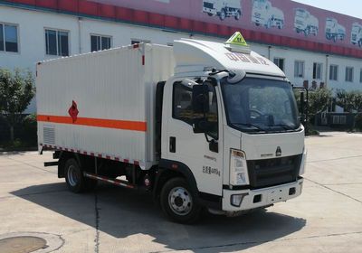 Haowo  ZZ5047XRQH3315F145H Flammable gas box transport vehicle