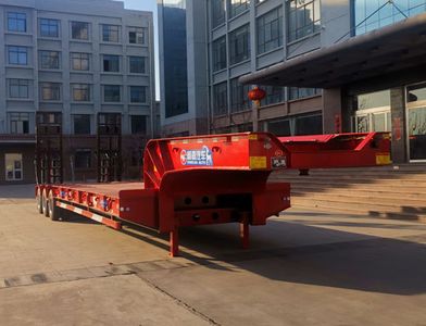 Yangjia  LHL9388TDPA Low flatbed semi-trailer