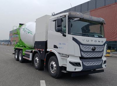 Yutong  ZKH5310GJBP6FCEV2 Fuel cell concrete mixer transport vehicle