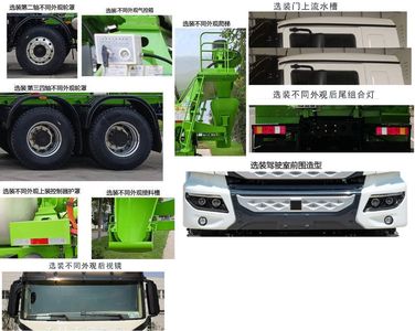 Yutong  ZKH5310GJBP6FCEV2 Fuel cell concrete mixer transport vehicle