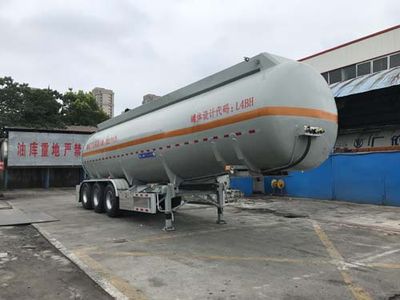 Tonghua  THT9405GRYF Flammable liquid tank transport semi-trailer