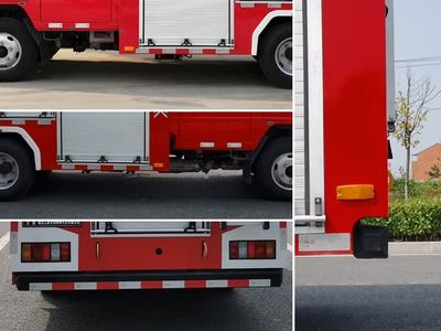 Jiangte brand automobiles JDF5060GXFSG15J6 Water tank fire truck