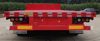 Yitong Yida Automobile YLC9401TDP Low flatbed semi-trailer