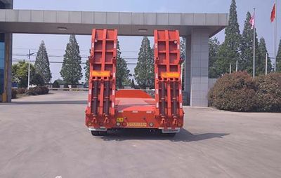 Guoshi Huabang brand automobiles XHB9352TDP Low flatbed semi-trailer