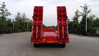 Guoshi Huabang brand automobiles XHB9352TDP Low flatbed semi-trailer