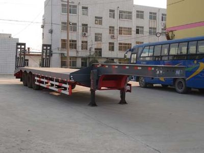 Tongyada  STY9391TDP Low flatbed semi-trailer