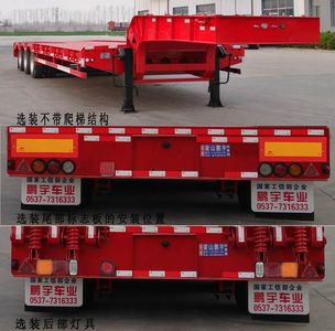 Pengqian  LPY9401TDP Low flatbed semi-trailer