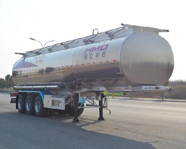 Ouman HFV9400GRHLubricating oil tank transport semi-trailer