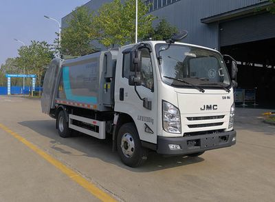 Hejia  HJK5081ZYS6JL Compressed garbage truck