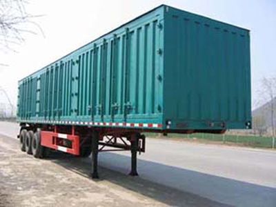 National Highway JG9391XXYBox transport semi-trailer