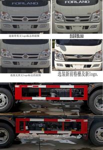 Kaili Feng  KLF5040ZZZB6 Hydraulic Lifter Garbage truck 