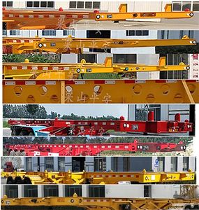 Liangshan Ping An Automobile TCC9400TJZ40 Container transport semi-trailer