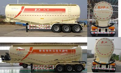 Wugong  WGG9403GFL Low density powder material transportation semi-trailer