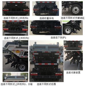 Yutong  YTZ5040ZZZ90D6 Hydraulic Lifter Garbage truck 