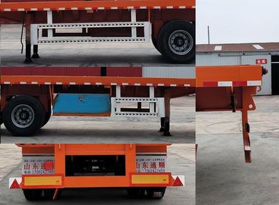 Tongshunda  QNM9400TPB Flat transport semi-trailer