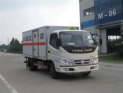 Foton  BJ5043XRQL1 Flammable gas box transport vehicle