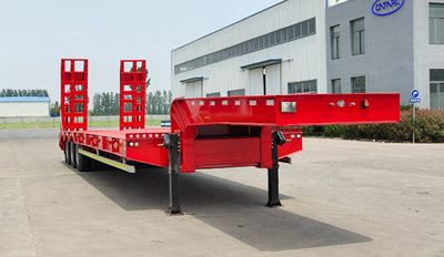 Yongsheng Automobile LYS9407TDP Low flatbed semi-trailer