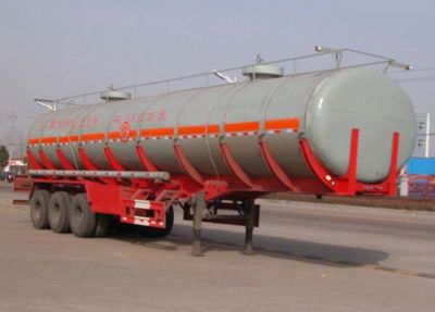 Hua Wei Chi Le  SGZ9403GHY Chemical liquid transportation semi-trailer